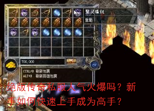 绝版传奇私服人气火爆吗?新手如何快速上手成为高手? 绝版传奇私服人气火爆吗?新手如何快速上手成为高手?