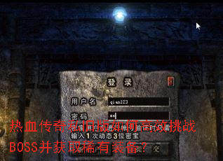 ��Ѫ����˽�ɰ���θ�Ч��սBOSS����ȡϡ��װ����