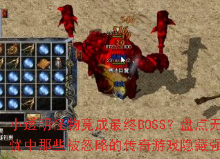 С͸�����ﾹ������BOSS���̵���������Щ�����ԵĴ�����Ϸ����ǿ��